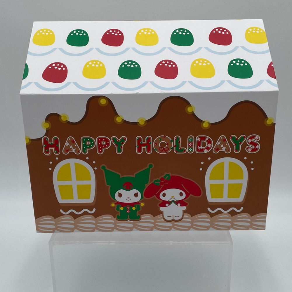 Hello Kitty Christmas Plush Throw in Magnetic Closure Gingerbread House 46‎ x 60 - Picture 6 of 11